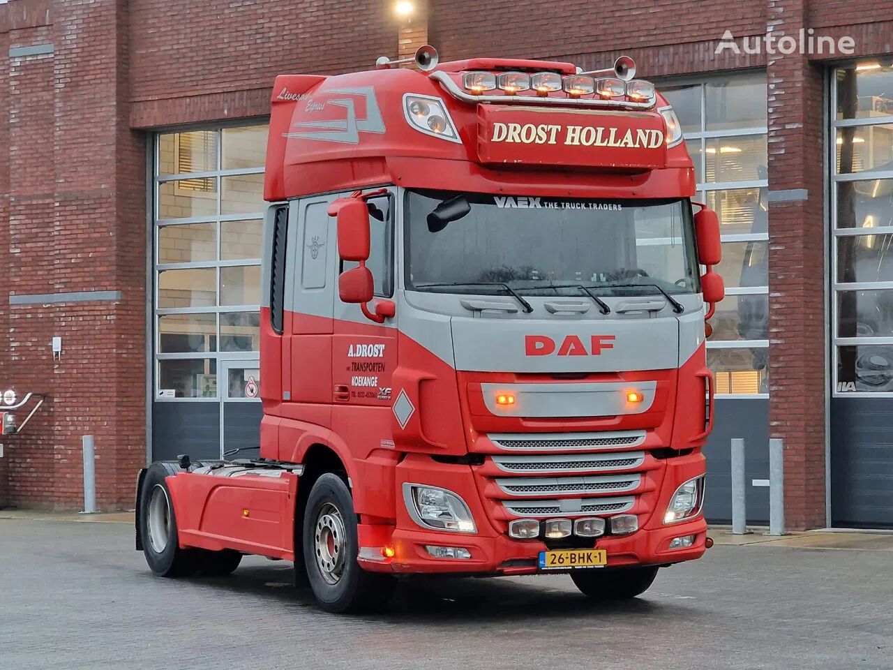 тягач DAF XF 510 SuperSpaceCab 4x2 - Retarder - Night clima - 2x tank - Fu