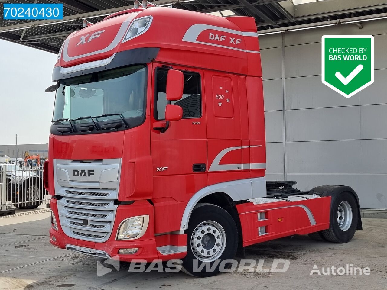 DAF XF 530 4X2 ACC SSC Retarder Standklima Euro 6 truck tractor