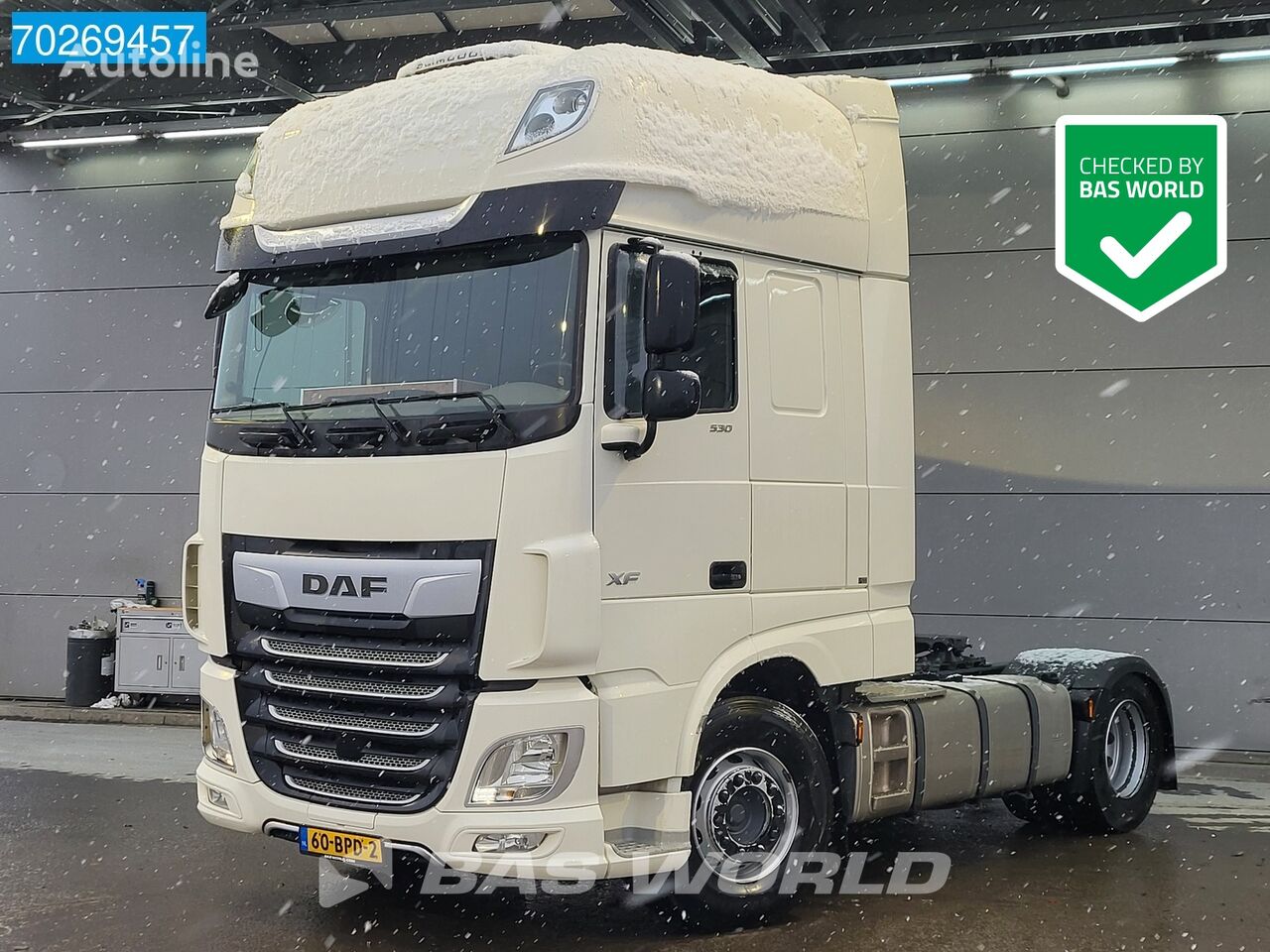 тягач DAF XF 530 4X2 NL-Truck Retarder 2x Tanks Standklima