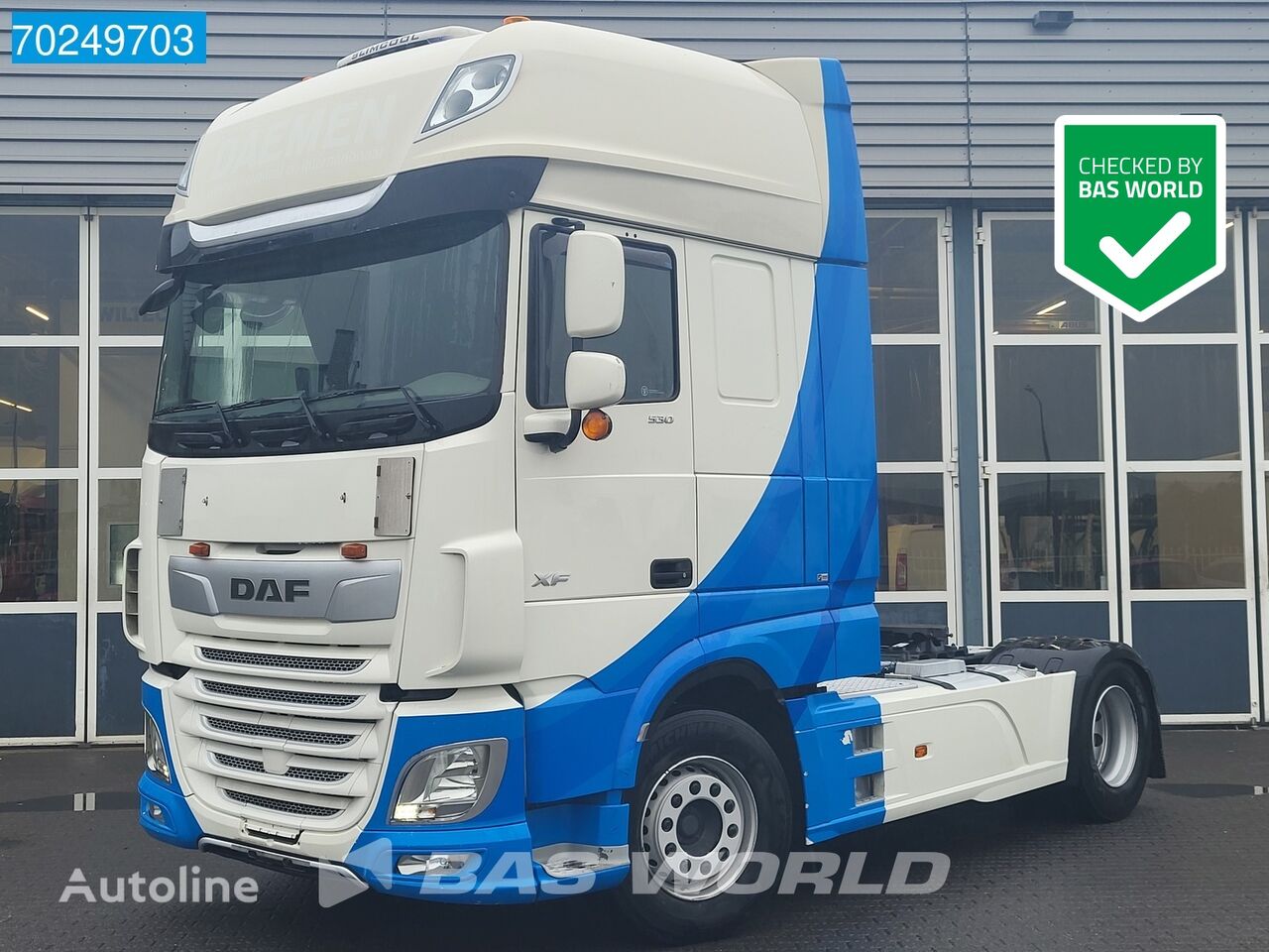 DAF XF 530 4X2 Retarder SSC 2x Tanks ACC Standklima nyergesvontató