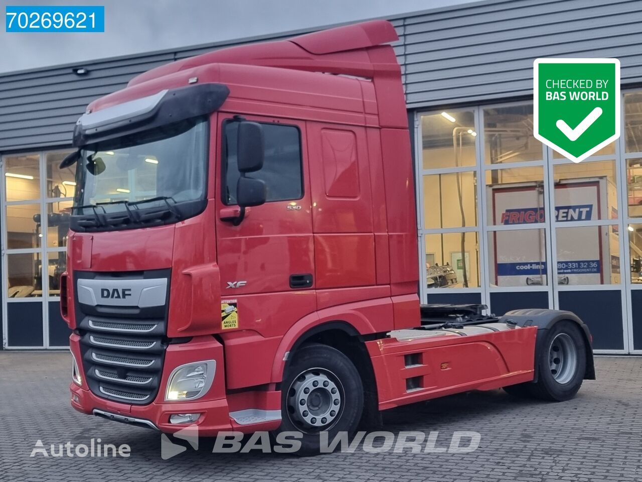 DAF XF 530 4X2 SC LED ACC Standklima PTO truck tractor