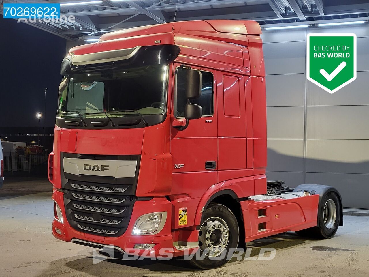 тягач DAF XF 530 4X2 SC Standklima PTO LED ACC