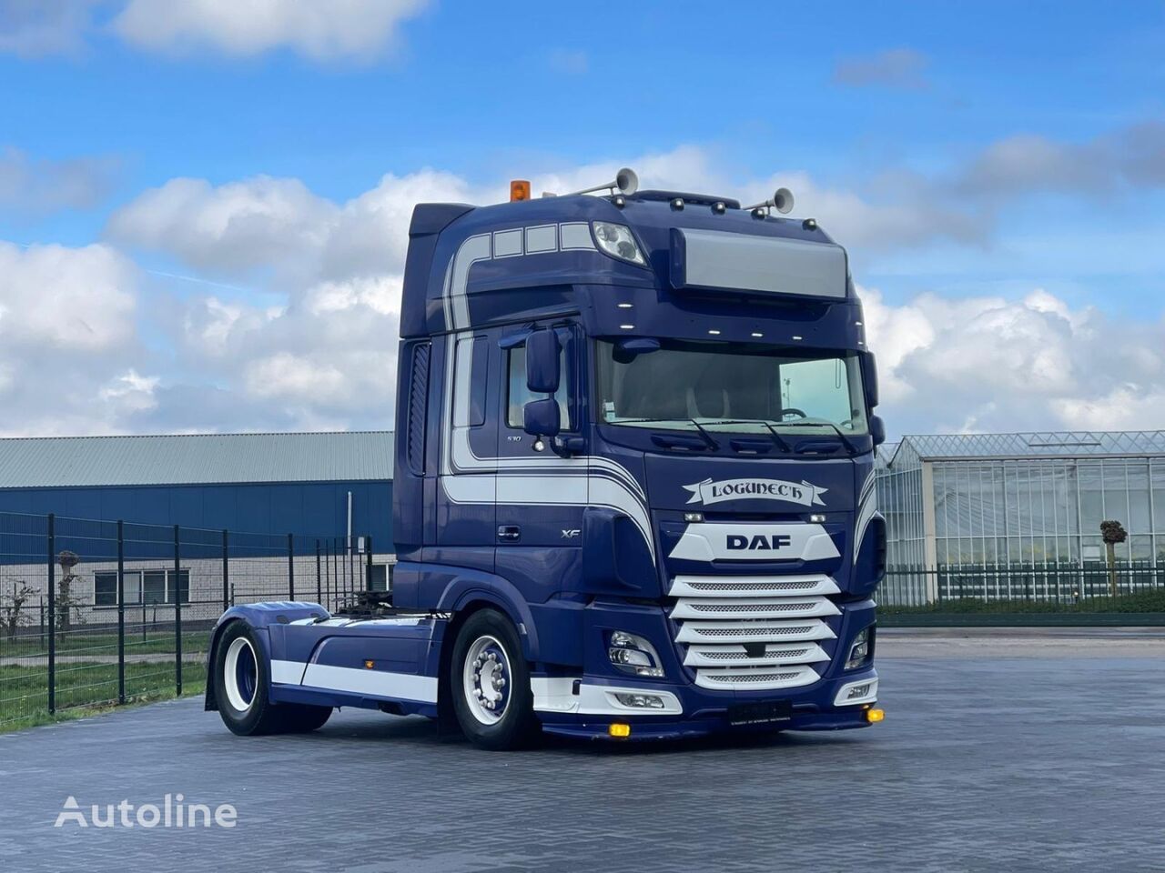 влекач DAF XF 530 FULL AIR, RETARDER, LEATHER, SHOWTRUCK