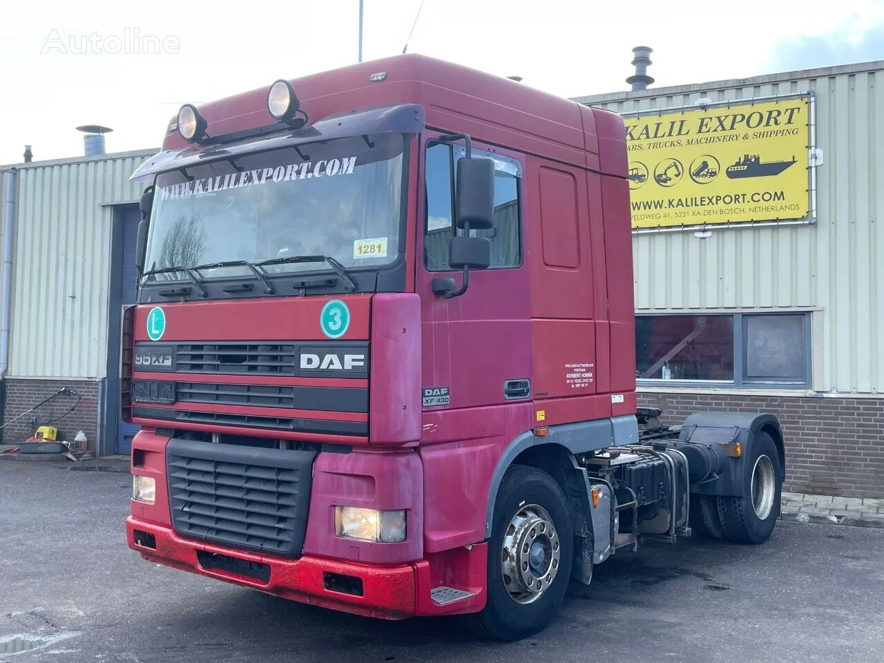 DAF XF 95.430 95XF 430HP Euro3 Manual Gearbox Hydraulic Pump Airco T tegljač