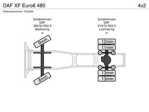 Tractor head DAF XF Euro6 480 dijual - Gambar 33 | Autoline ID Tractor head DAF XF Euro6 480 | Gambar 33 - Autoline