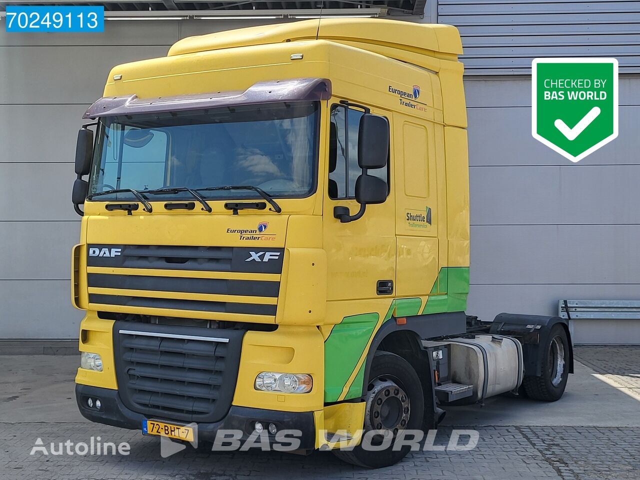 DAF XF105.410 4X2 SC Mega Euro 5 truck tractor