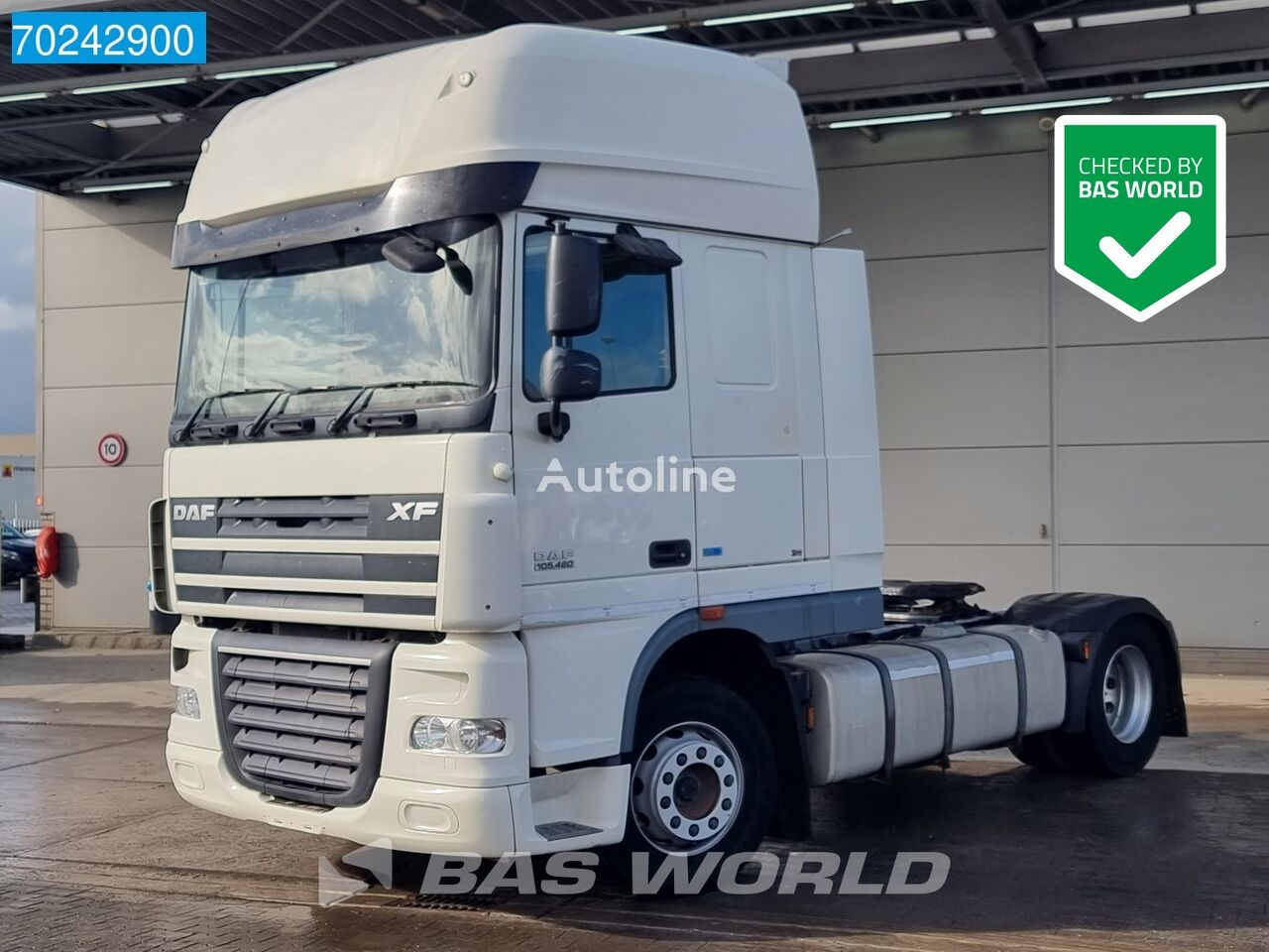 vlačilec DAF XF105.460 4X2 RHD Retarder SSC 2x Tanks Euro 5