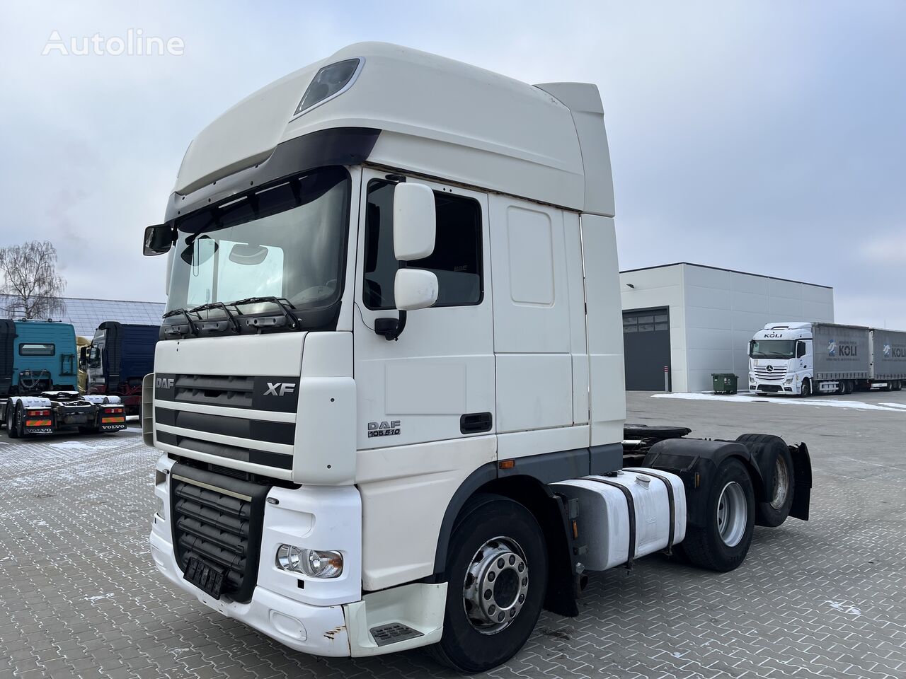 DAF XF105.510 8 GEAR MANUAL RETARDER trækker