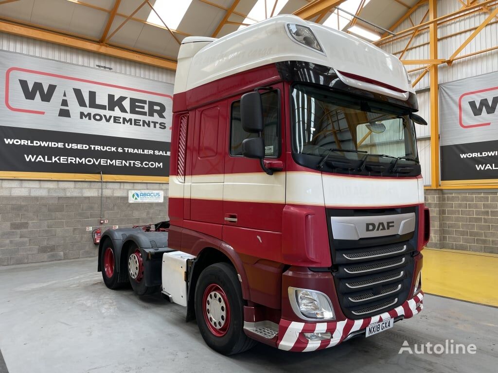 DAF XF106 480 SUPERSPACE *EURO 6* 6X2 TRACTOR UNIT – 2018 – NX18 GXA Sattelzugmaschine