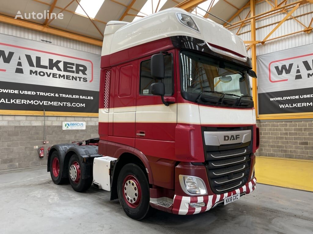 tracteur routier DAF XF106 480 SUPERSPACE *EURO 6* 6X2 TRACTOR UNIT – 2018 – NX18 GXC