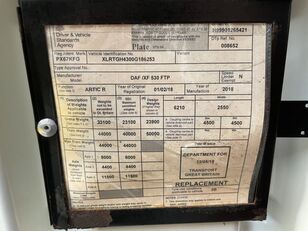 Sadulveoki DAF XF106 530 SUPERSPACE *EURO 6* 6X2 FTP TRACTOR UNIT – 2018 – PX67 müük - Pilt 18 | Autoline EE Sadulveok DAF XF106 530 SUPERSPACE *EURO 6* 6X2 FTP TRACTOR UNIT – 2018 – PX67 | Pilt 18 - Autoline