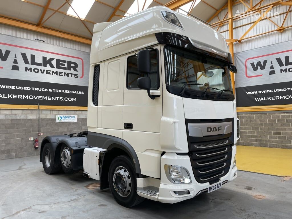 tracteur routier DAF XF106 530 SUPERSPACE *EURO 6* 6X2 TRACTOR UNIT – 2018 – DK68 TZA