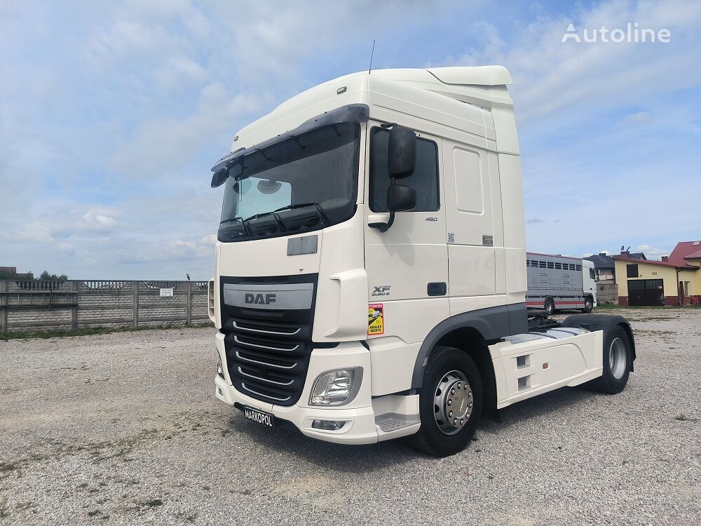 السيارات القاطرة DAF XF106/460/ Blokada mostu/sprowadzony