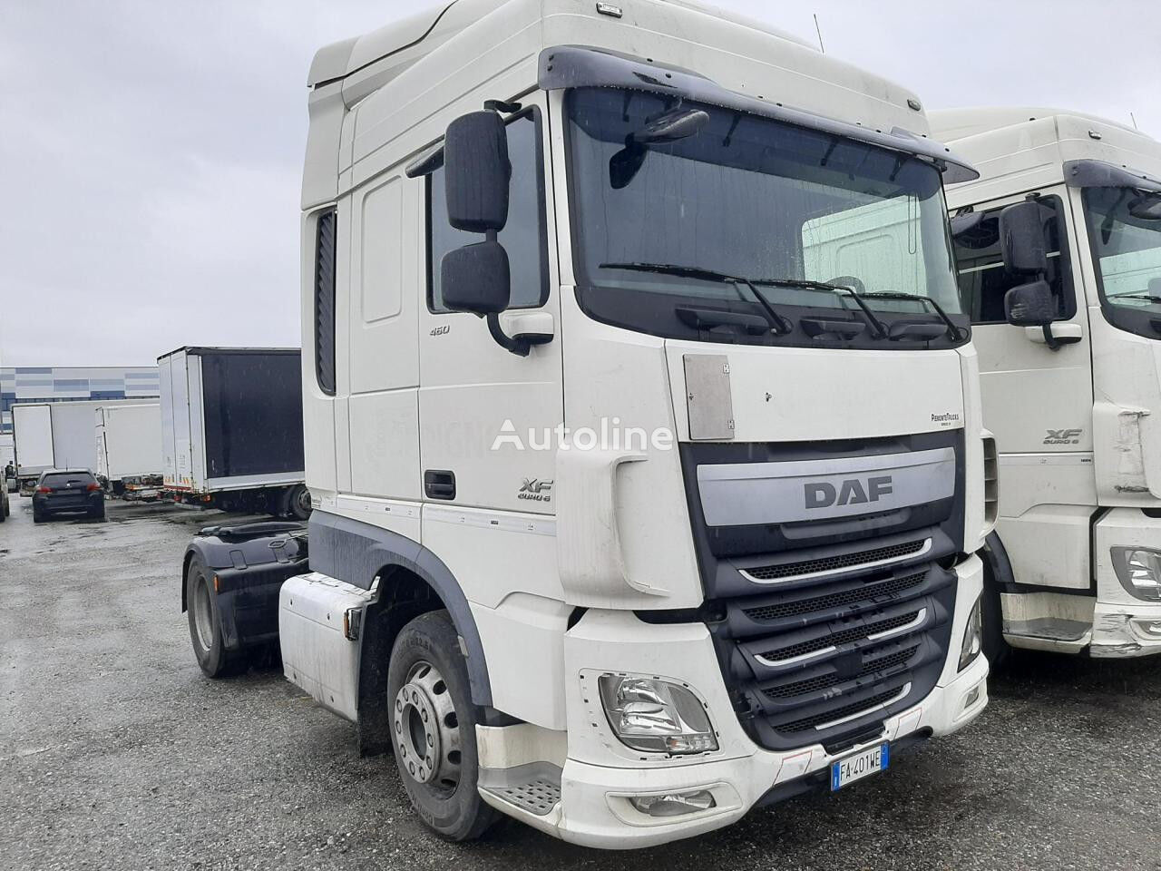 cap tractor DAF XF460