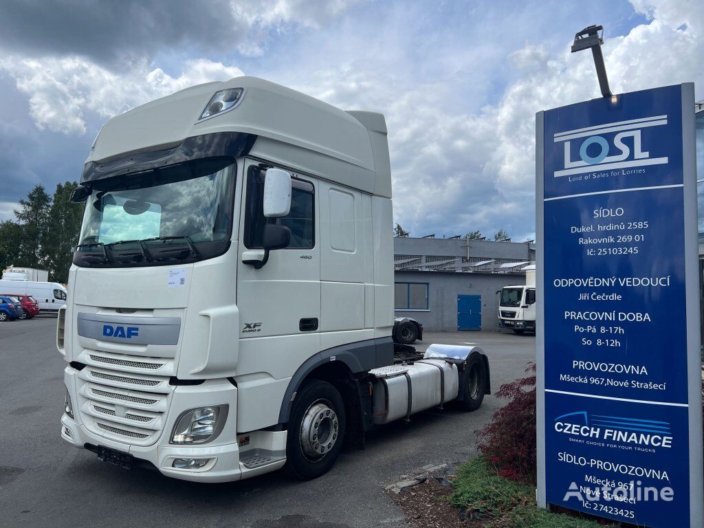 тягач DAF XF460 EURO 6 MEGA/lowdeck