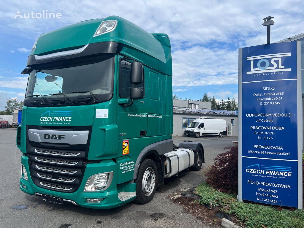 тягач DAF XF480 EURO 6 MEGA/lowdeck