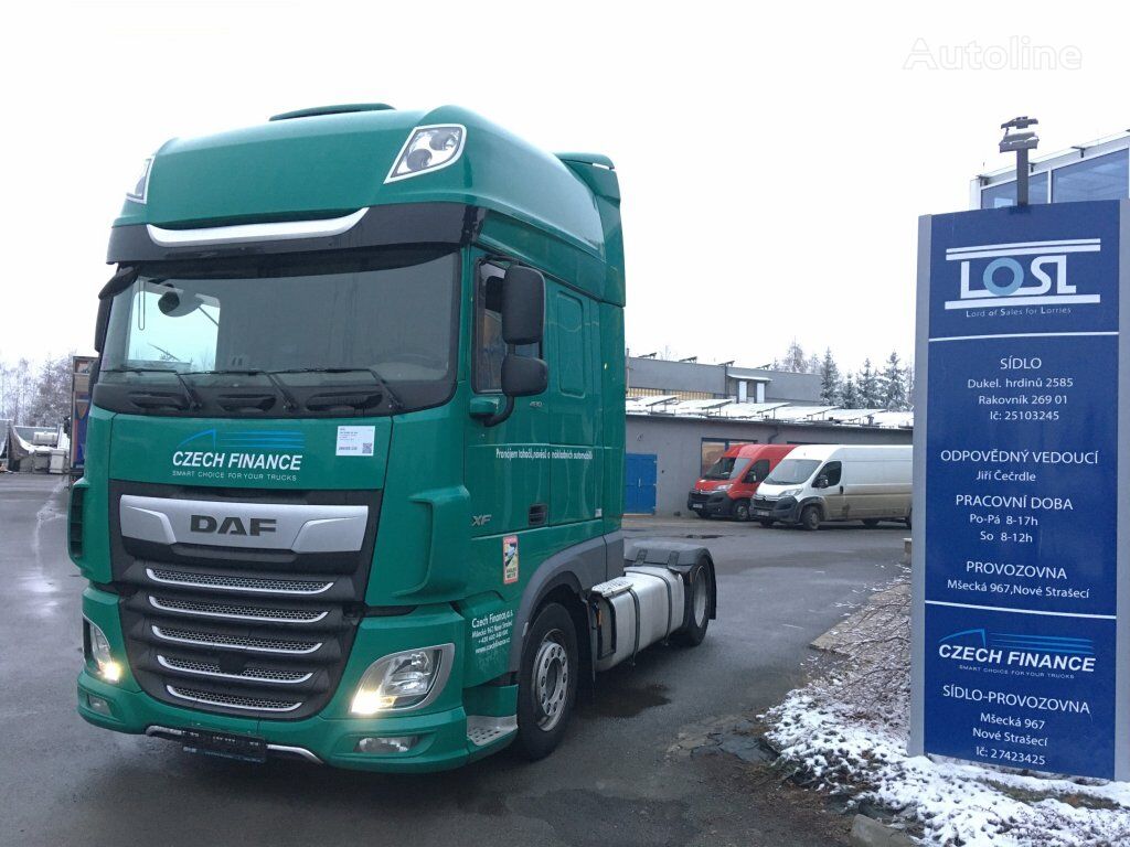 DAF XF480 Superspacecab lowdeck/mega cabeza tractora