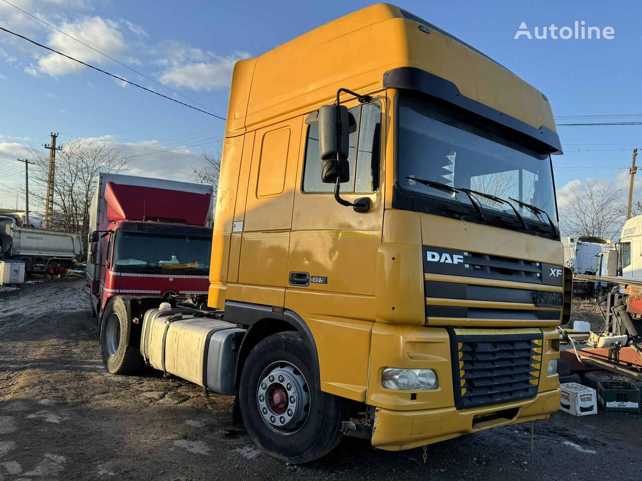 DAF XF95  430 ATI RETARDER EXPORT trækker