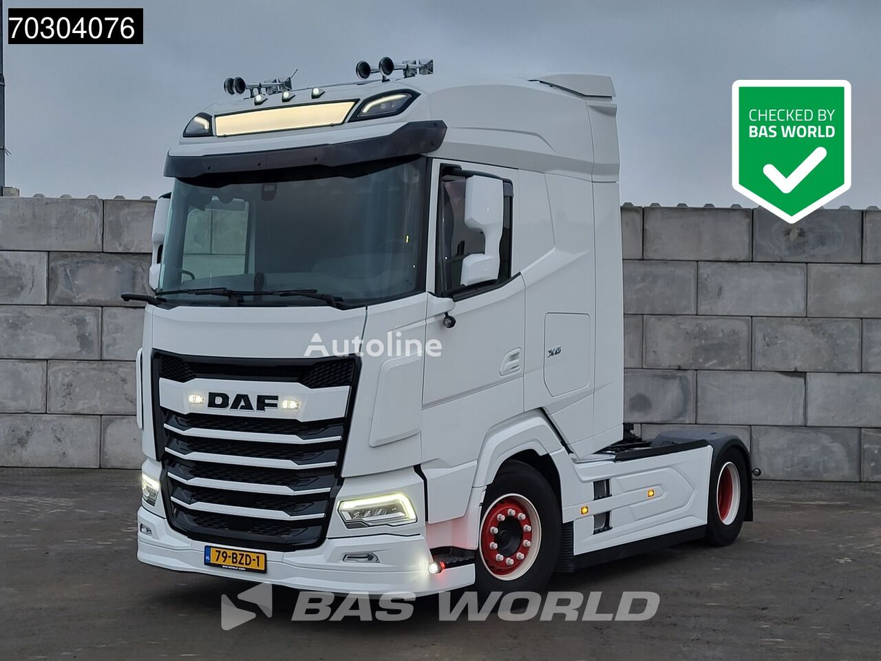 DAF XG 480 4X2 NL-Truck APK 10-2026 Full-Air Leder 2xTanks cabeza tractora - Autoline