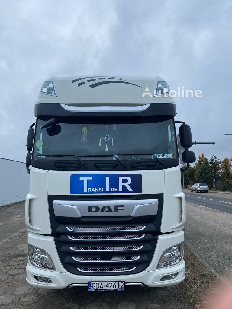 тягач DAF xf 480 ft + полуприцеп бортовой