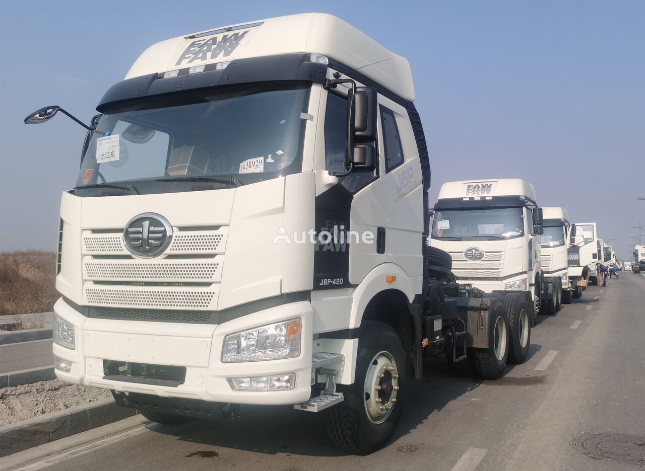 Купить тягач FAW J6P 420 HP Truck Tractor for Sale | Autoline TJ Новый тягач FAW J6P 420 HP Truck Tractor for Sale - Autoline