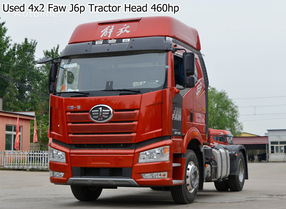 FAW Used 4x2 Faw J6p Tractor Head for Sale cabeza tractora