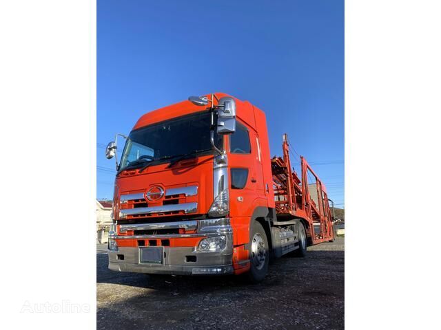 السيارات القاطرة Hino Profia + العربات نصف المقطورة شاحنة نقل السيارات