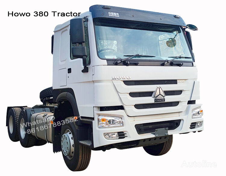 tahač Howo 380 6x4 Heavy Tractor Truck for Sale in DRC