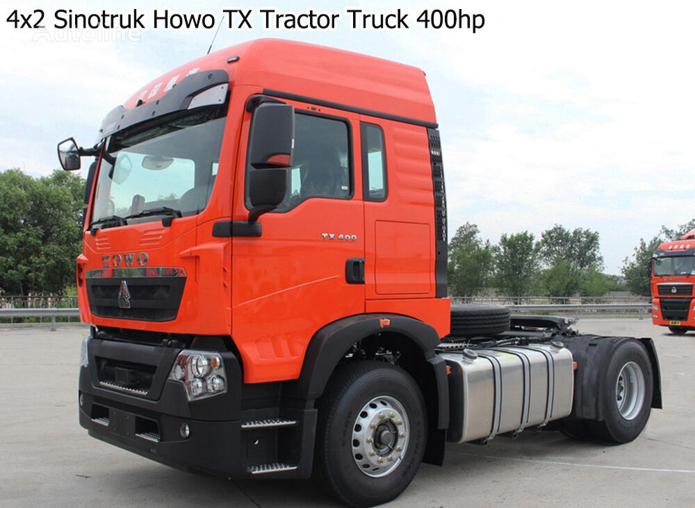 السيارات القاطرة Howo 4x2 Sinotruk Howo TX Tractor Truck 400hp