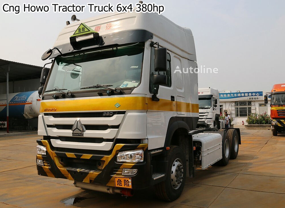 Howo Cng Howo Tractor Truck 6x4 for Sale in China cabeza tractora