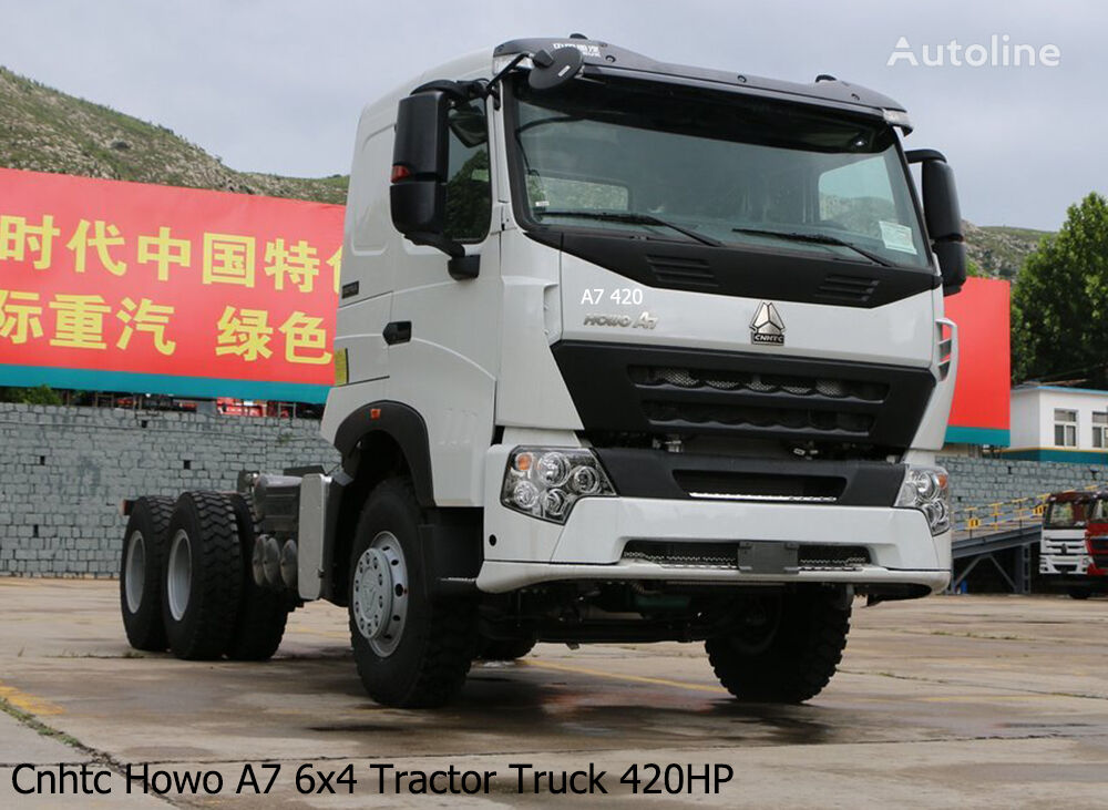 السيارات القاطرة Howo Cnhtc Howo A7 6x4 Tractor Truck for Sale in Jamaica