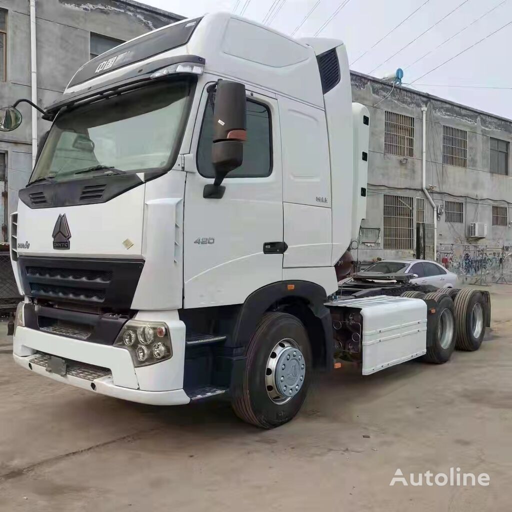 cap tractor Howo HOWO CNG USED TRACTOR TRUCK