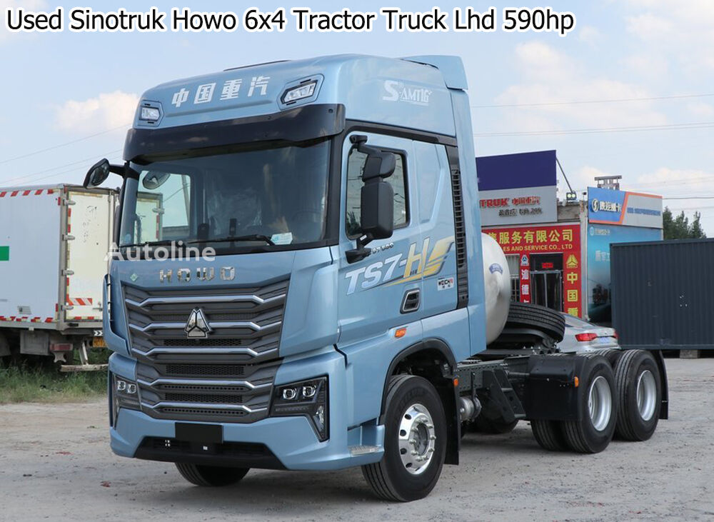 vilkikas Howo Used Sinotruk Howo 6x4 Tractor Truck Lhd Price