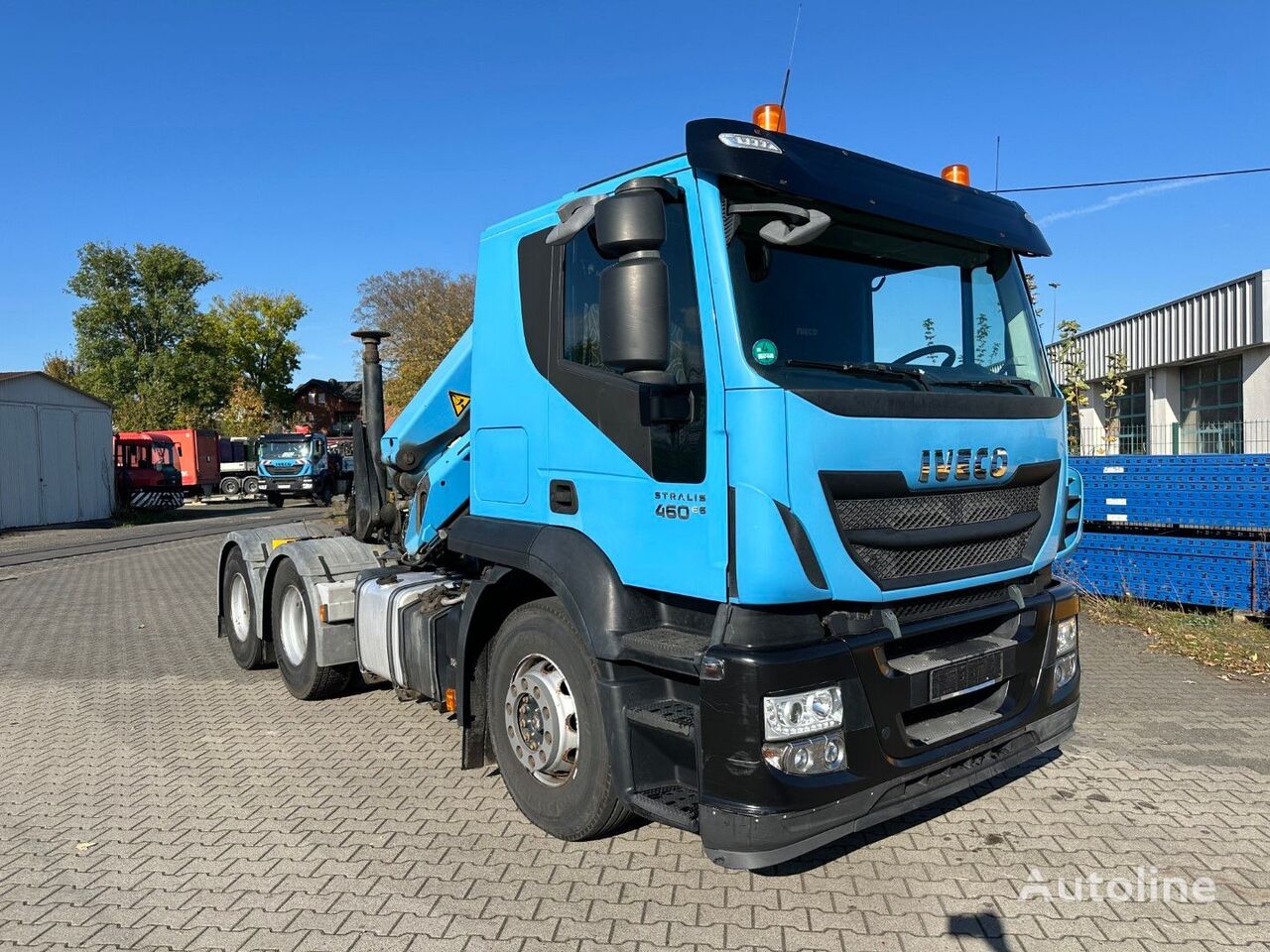 vilkikas IVECO AT440S 460 /6x4 / Kran Palfinger PK 13001 + Funk