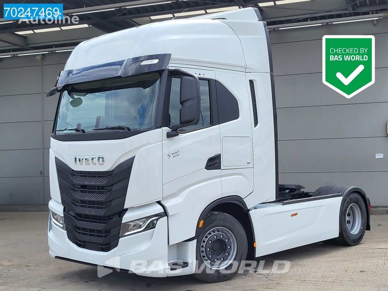 ново камион влекач IVECO S-Way 570 4X2 Retarder ActiveSpace 2x Tanks StandKlima ACC LED N