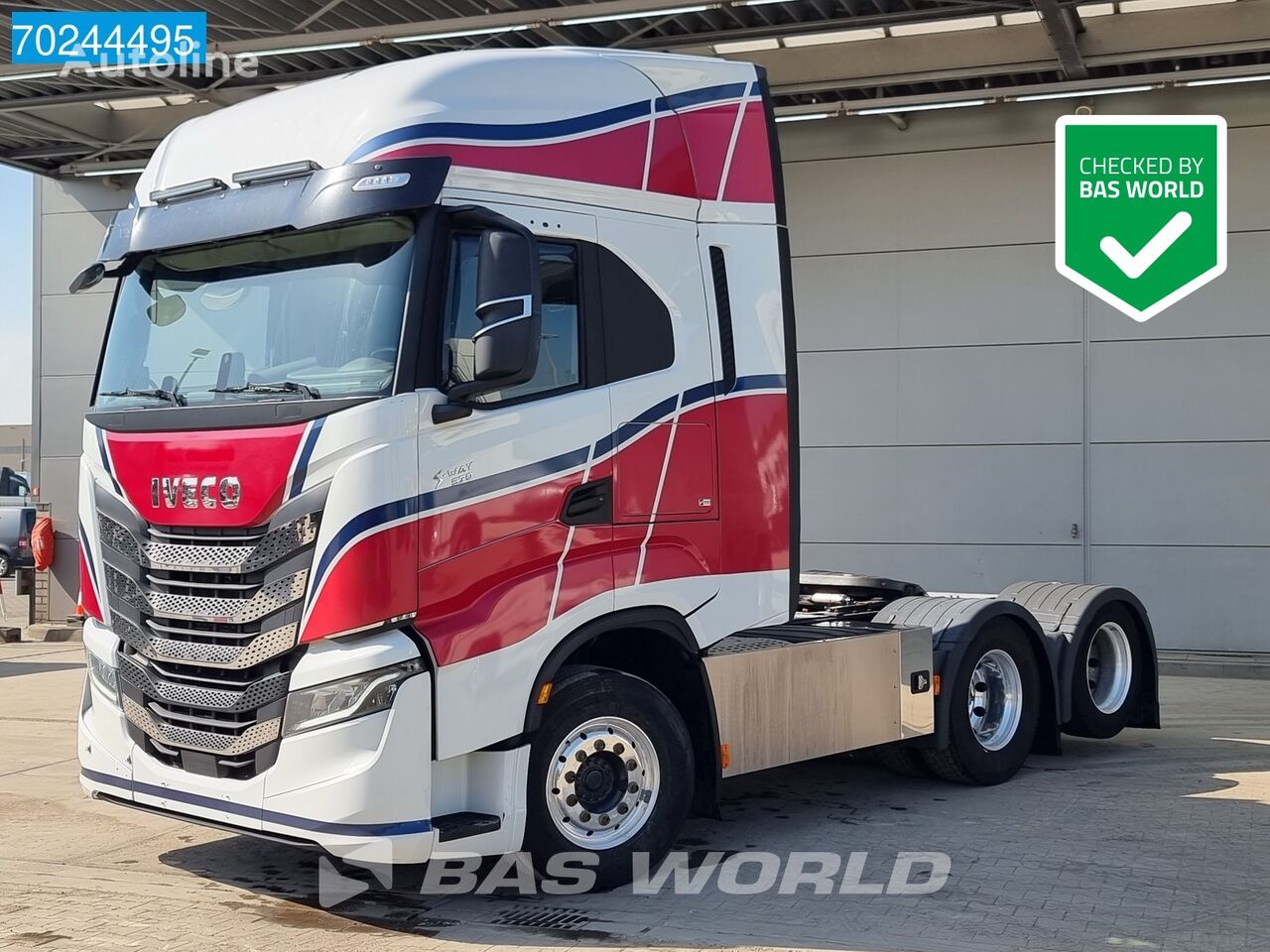 cap tractor IVECO S-Way 570 6X2 Retarder ACC Standklima Navi Liftachse Euro 6