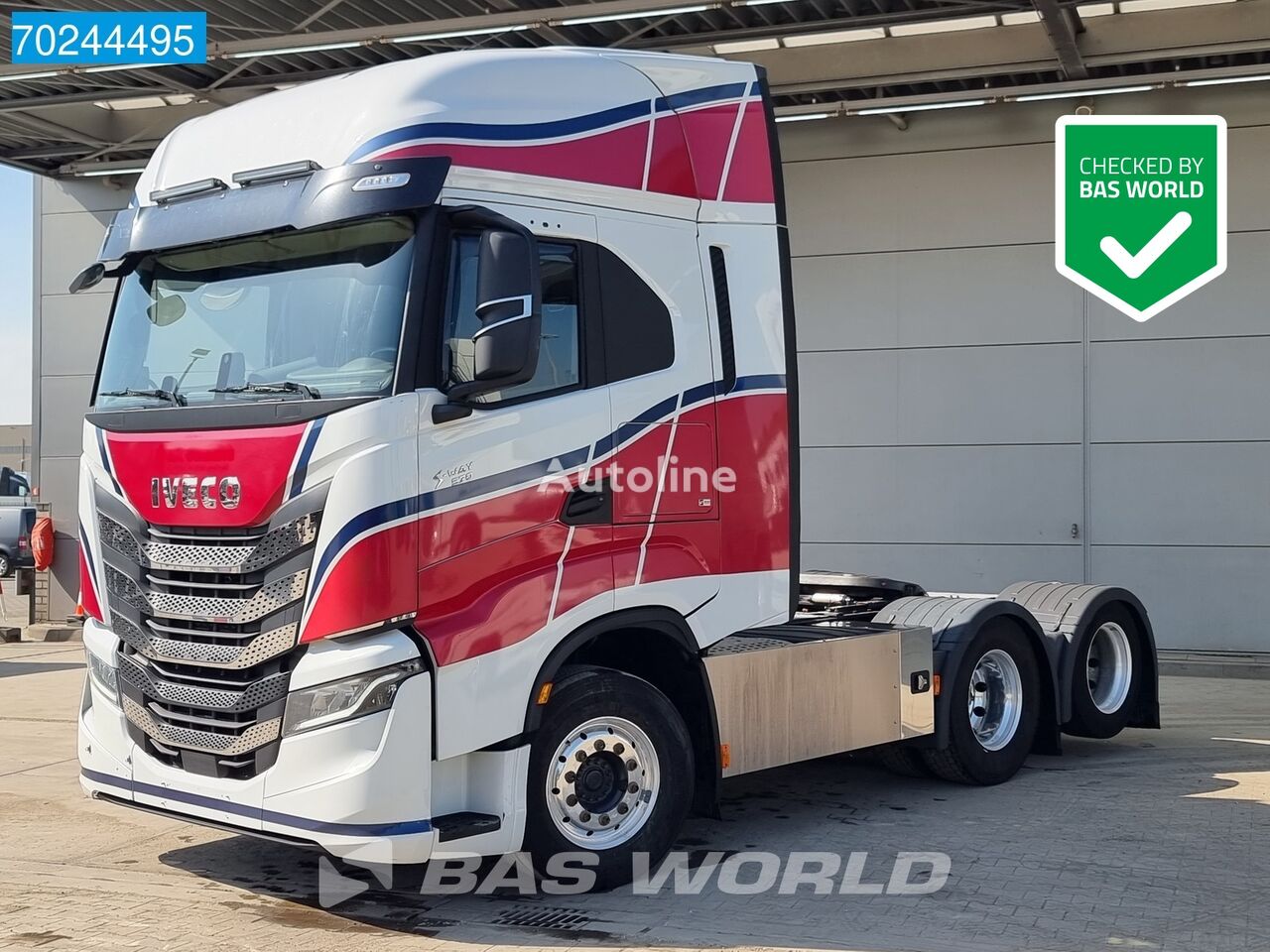 IVECO S-Way 570 6X2 Retarder ACC Standklima Navi Liftachse Euro 6 truck tractor