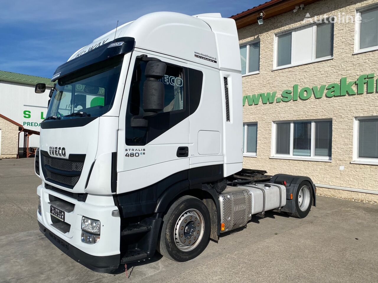 тягач IVECO STRALIS 480 LOWDECK EURO 6 automat VIN 880