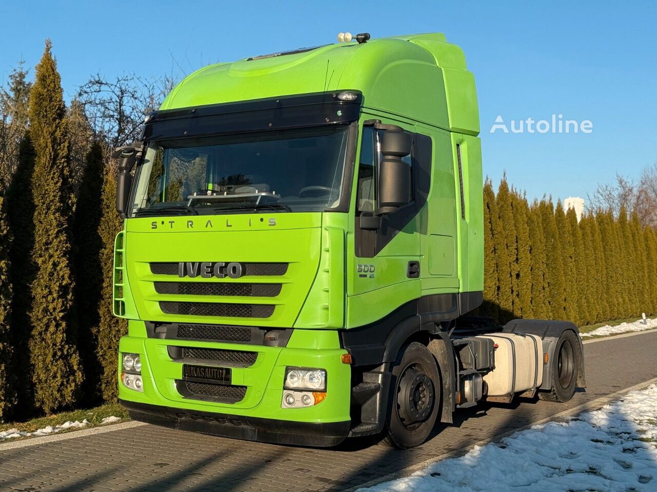 tractor head IVECO STRALIS 500 LOW DECK