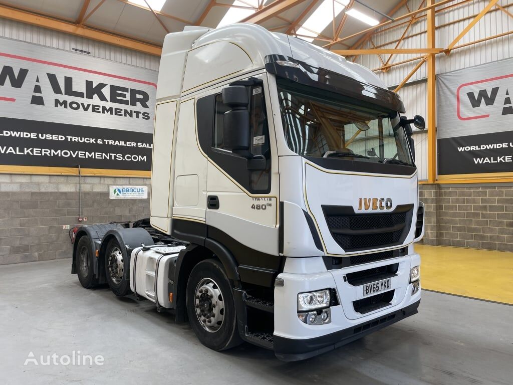 IVECO STRALIS HI WAY 480 *EURO 6*, 6X2 TRACTOR UNIT – 2015 – BV65 YKD truck tractor