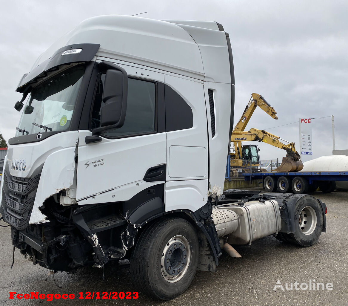 Beschadigde IVECO STRALIS-S/WAY 510 Retarder  trekker