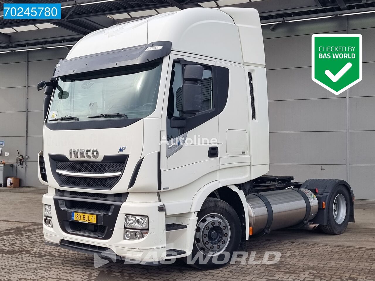 IVECO Stralis 400 4X2 LNG NL-Truck Retarder 2x Tanks ACC Euro 6 truck tractor