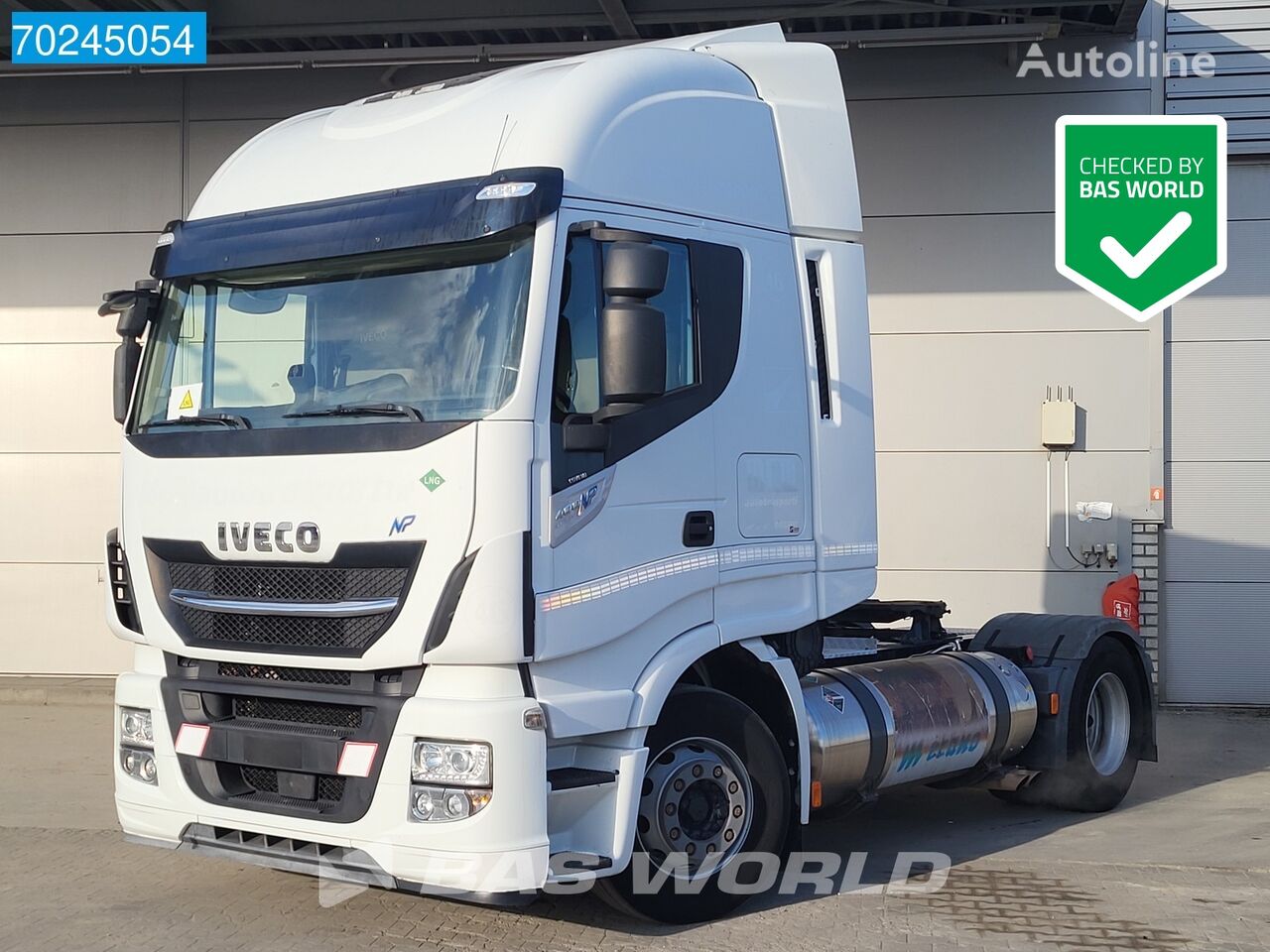 السيارات القاطرة IVECO Stralis 400 4X2 LNG Retarder 2x Tanks ACC