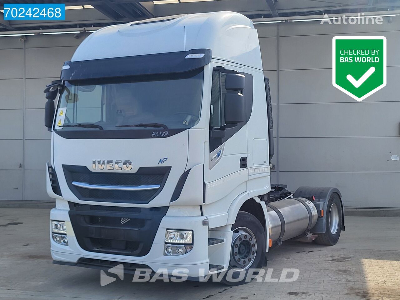 IVECO Stralis 400 4X2 LNG Retarder 2xTanks ACC Euro 6 tractora