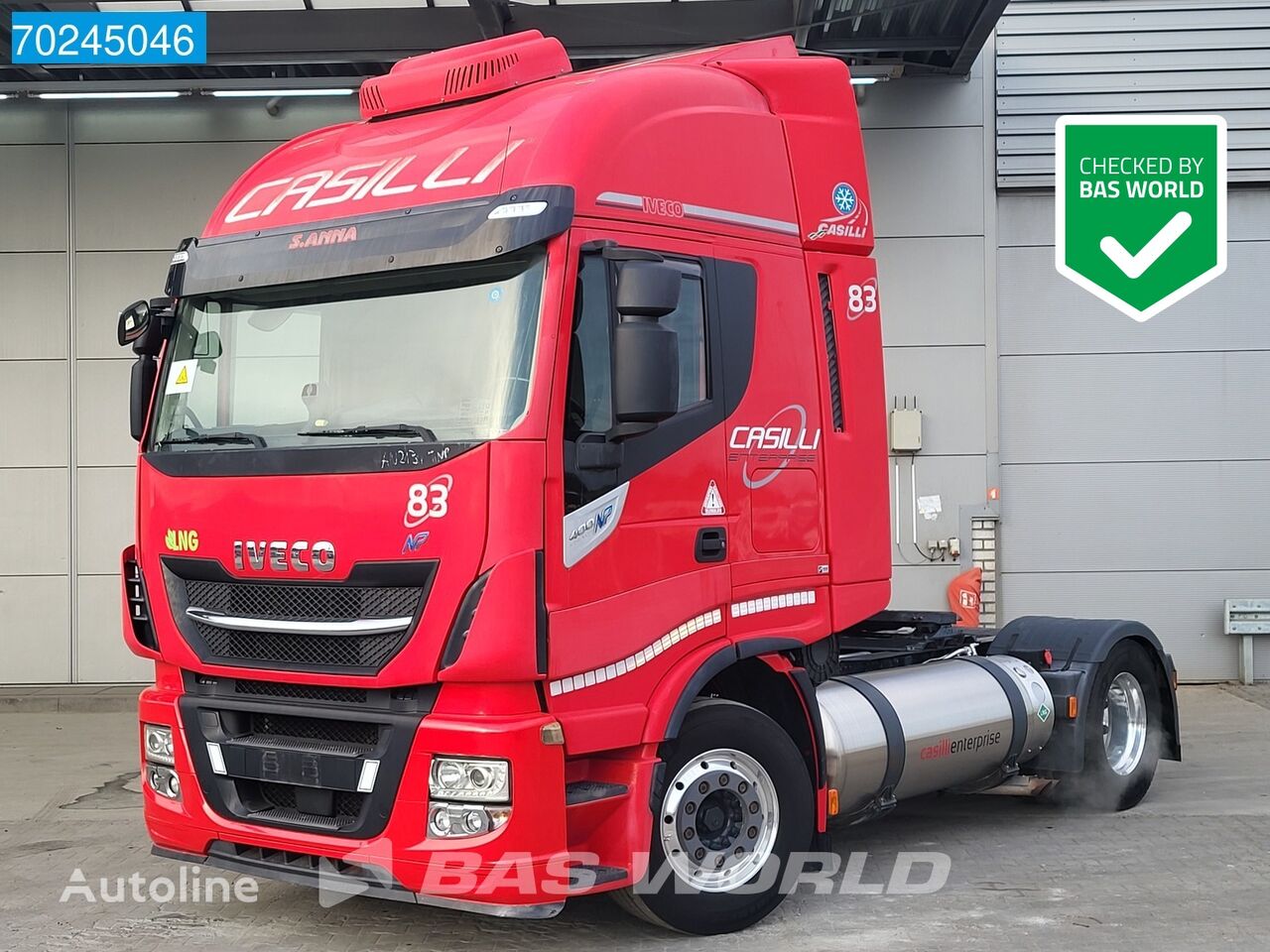 IVECO Stralis 400 4X2 LNG Retarder ActiveSpace 2x Tanks tegljač