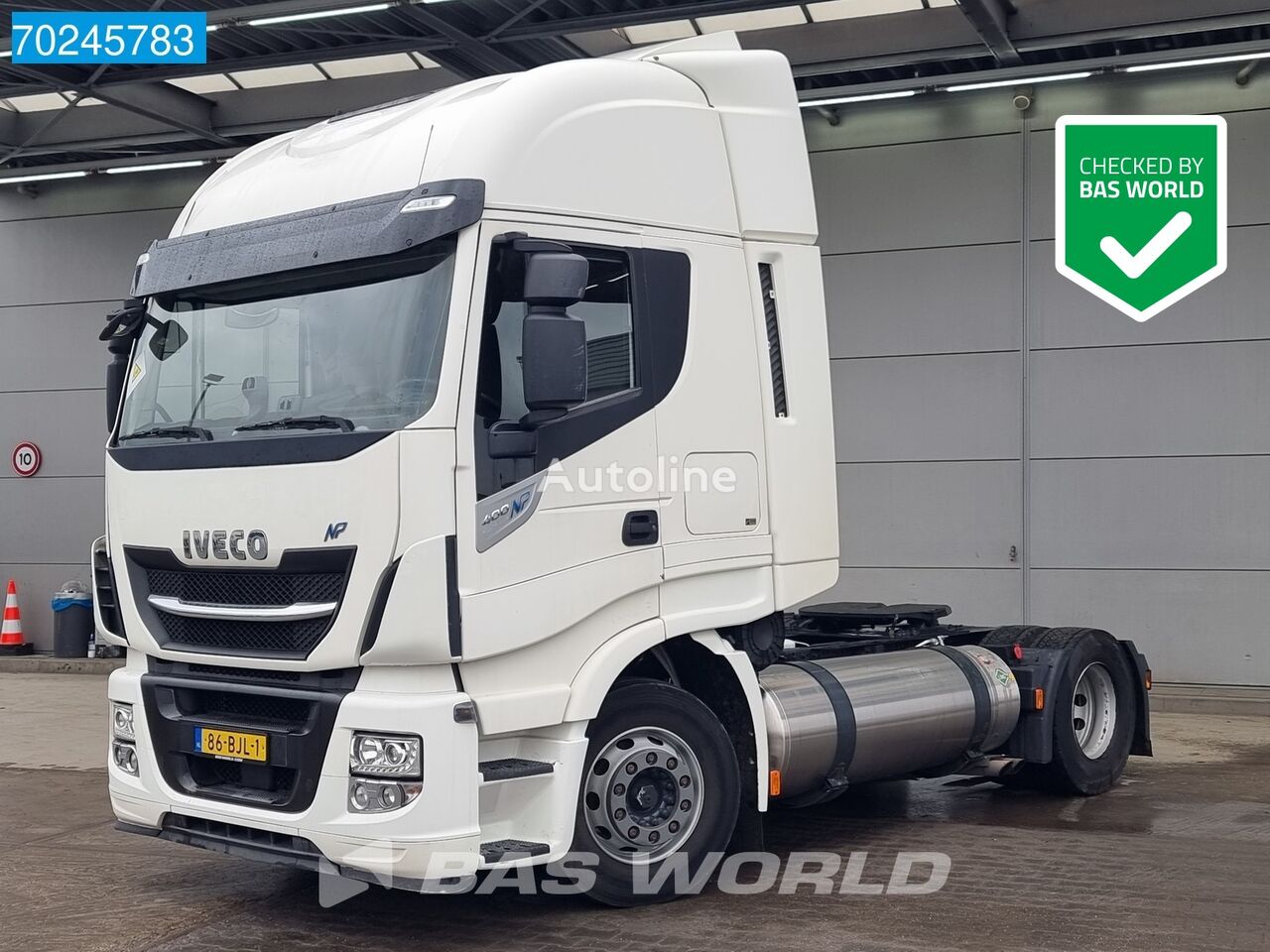 IVECO Stralis 400 4X2 New APK! LNG Retarder 2x Tanks ACC Euro 6 truck tractor