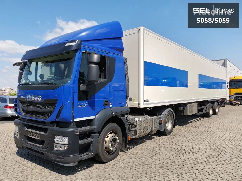 IVECO Stralis 400 ZF Intarder / Totwinkelkamera truck tractor