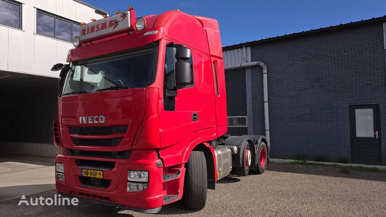 IVECO Stralis 440.46 460hp. 6x2 Euro 6 lift/steering axle tractora