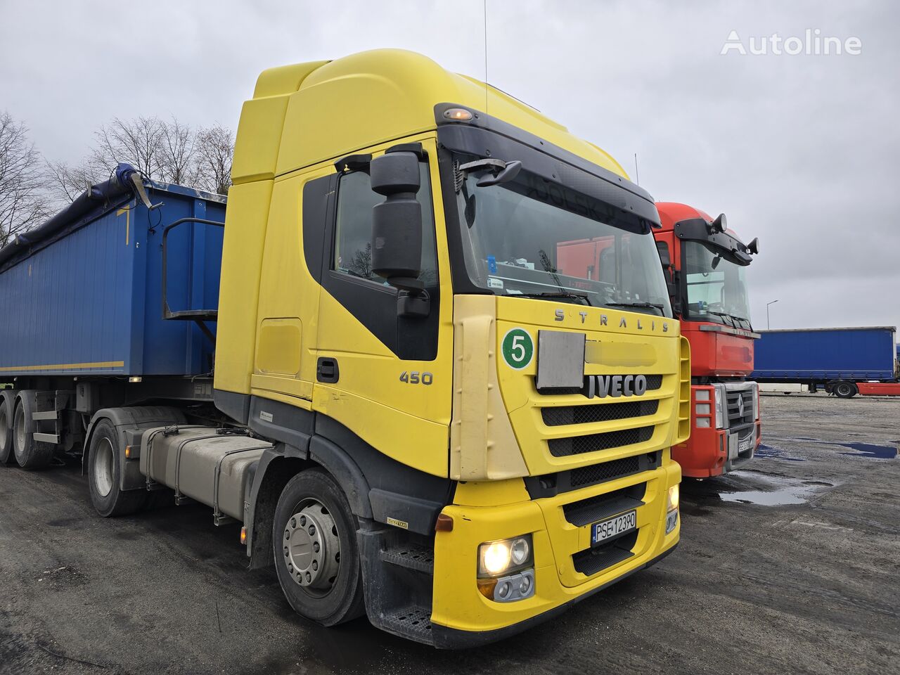 vilkikas IVECO Stralis 450, Steel /Air, MANUAL, EURO 5 Mega