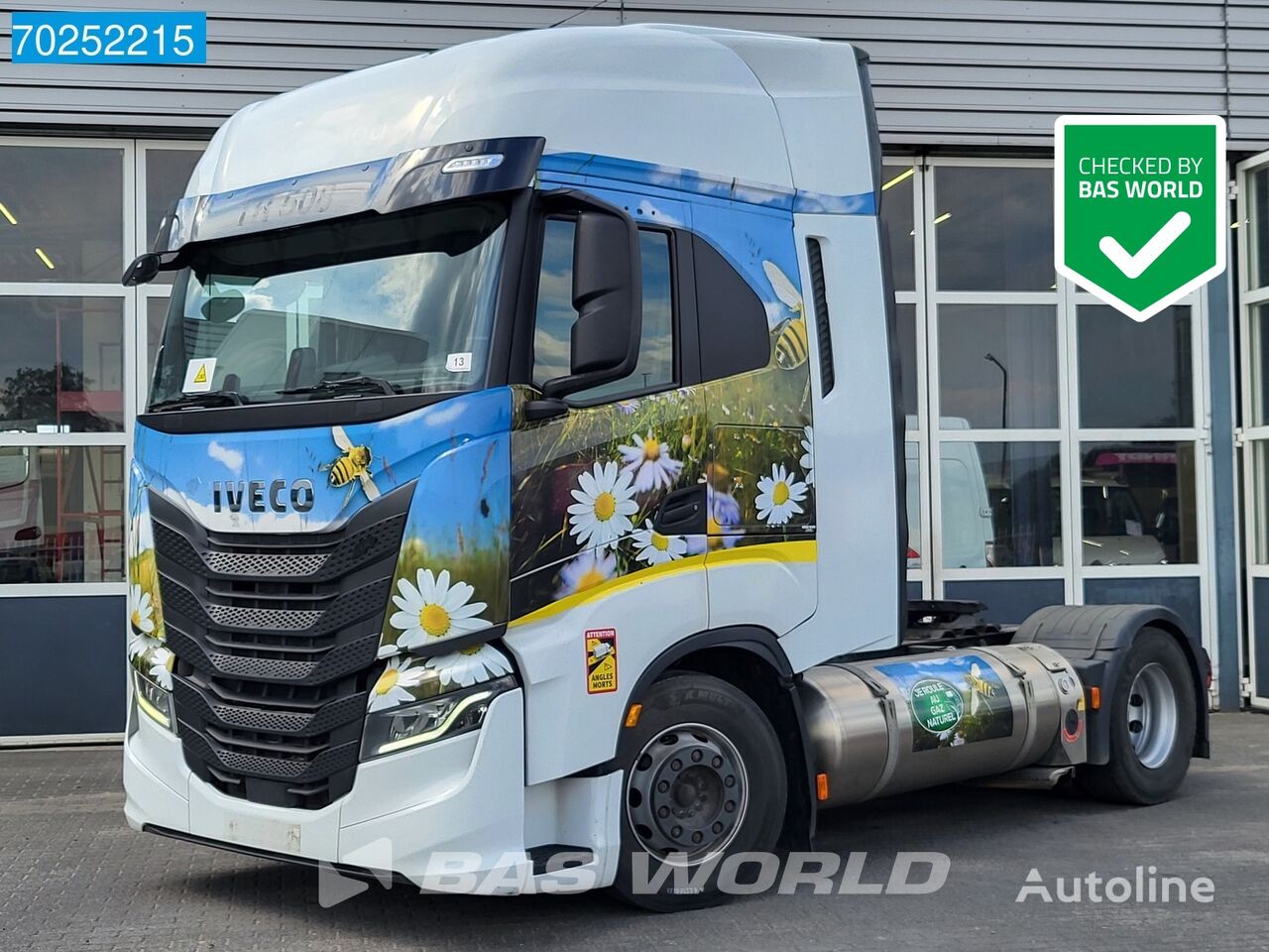 tahač IVECO Stralis 460 4X2 LNG 2xTanks Retarder ACC Navi